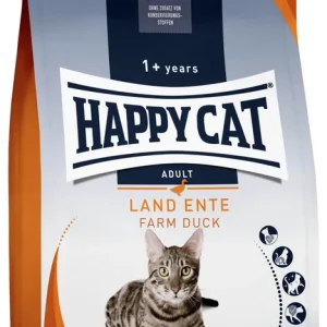 Solange Der Vorrat Reicht Sparpaket HAPPY CAT Supreme Culinary Land-Ente 2 x 4 Kilogramm Katzentrockenfutter